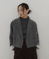 テーラードショートジャケット