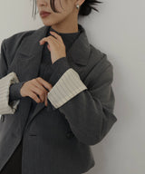 テーラードショートジャケット