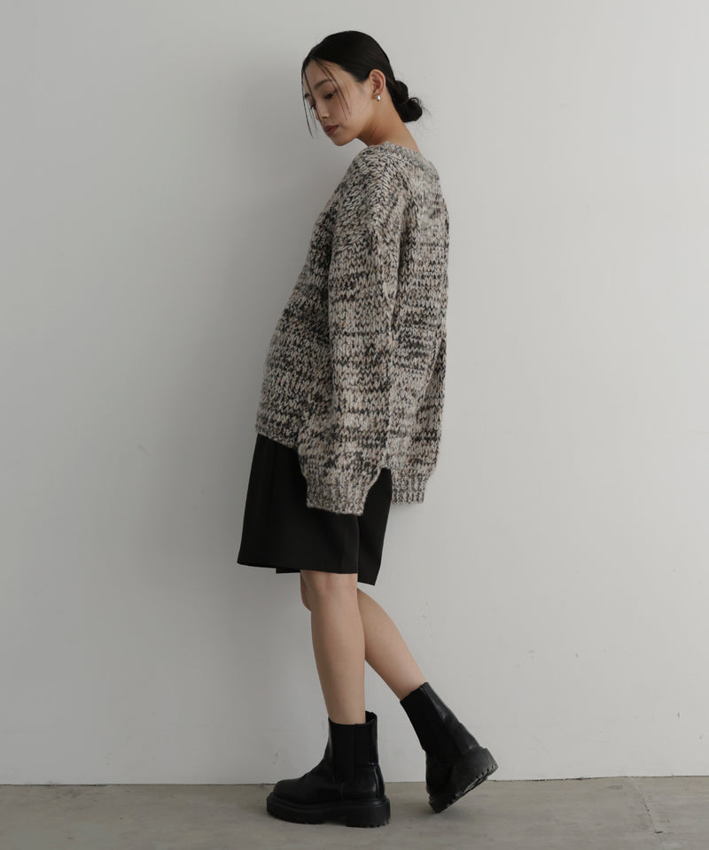 【11月上旬お届け】タックハーフパンツ