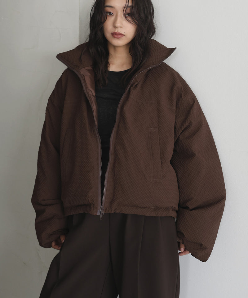 パディングショートダウンジャケット