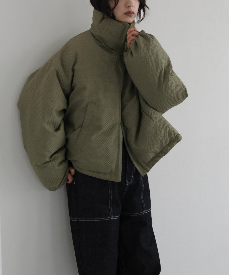 パディングショートダウンジャケット