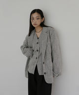 【2月中旬予約商品】サマーツイードジャケット