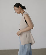 【2月中旬予約商品】サマーツイードジレ