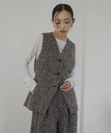 【2月中旬予約商品】サマーツイードジレ