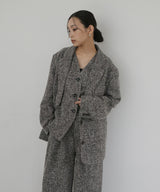 【2月中旬予約商品】サマーツイードジレ