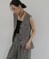 【2月中旬予約商品】サマーツイードジレ