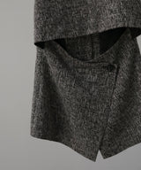 【2月中旬予約商品】サマーツイードジレ