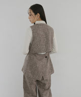 【2月中旬予約商品】サマーツイードジレ