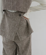 【2月中旬予約商品】サマーツイードジレ