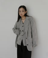 【2月中旬予約商品】サマーツイードジレ