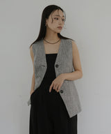 【2月中旬予約商品】サマーツイードジレ