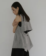 【2月中旬予約商品】サマーツイードジレ