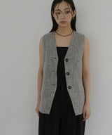 【2月中旬予約商品】サマーツイードジレ