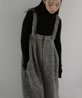 サマーツイードサロペット