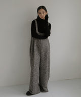 サマーツイードサロペット