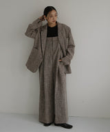 サマーツイードサロペット