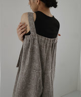 サマーツイードサロペット