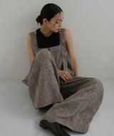 サマーツイードサロペット