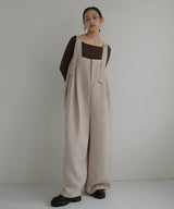 サマーツイードサロペット