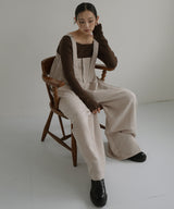 サマーツイードサロペット