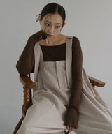 サマーツイードサロペット