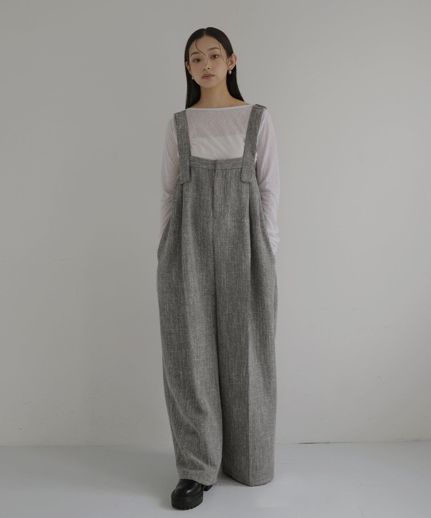 2月中旬予約商品】サマーツイードサロペット – hellam