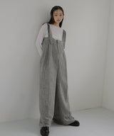 サマーツイードサロペット