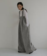 サマーツイードサロペット