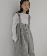 サマーツイードサロペット