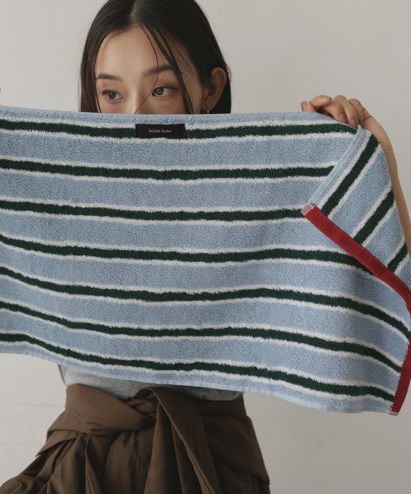 7月上旬予約商品】マルチカラー配色ストライプタオル – hellam