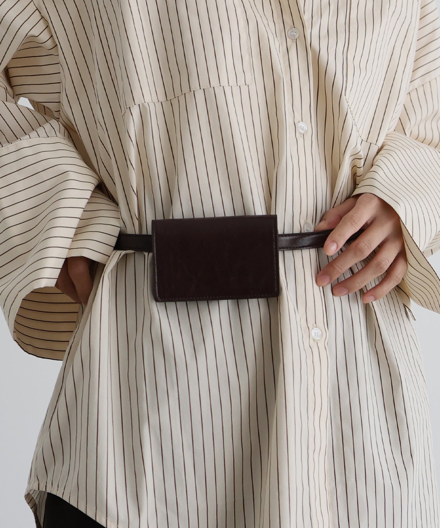 FAIR LIAR】レザーベルトウエストポーチ