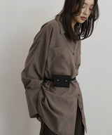 3wayスウェードウエストベルトポーチ