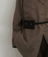 3wayスウェードウエストベルトポーチ