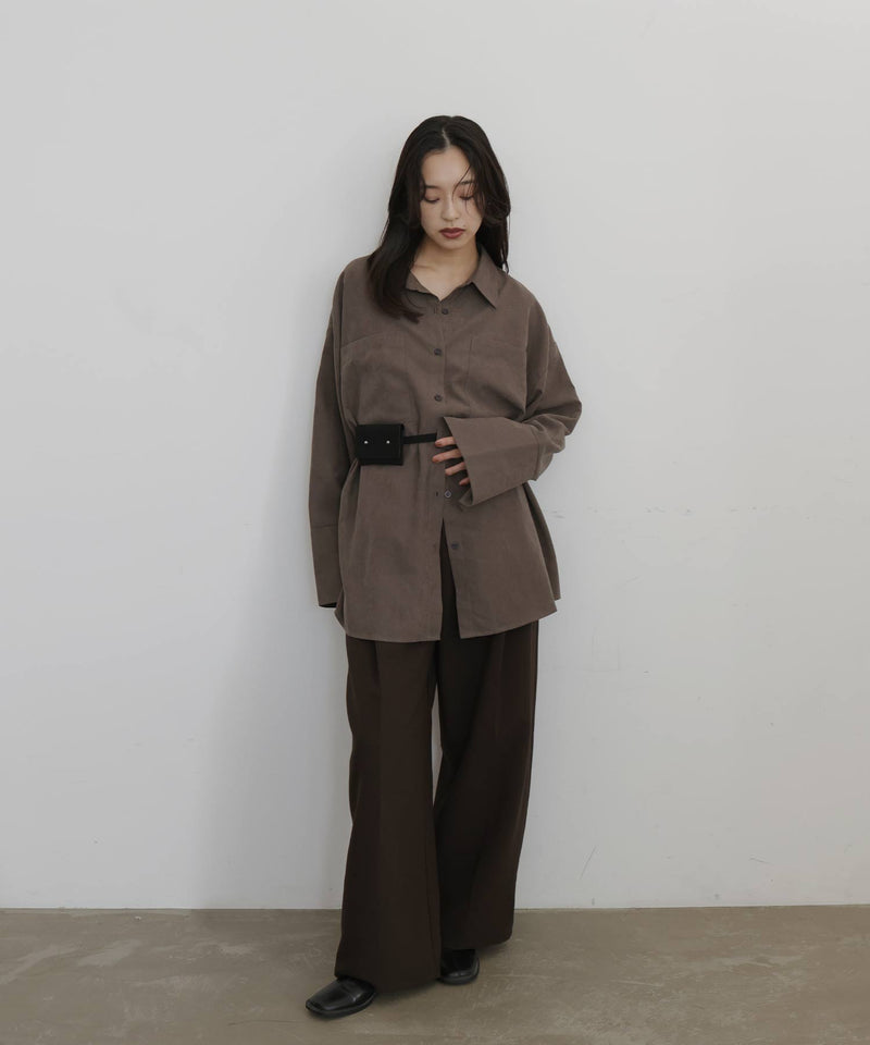 3wayスウェードウエストベルトポーチ