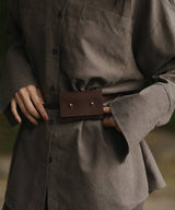 3wayスウェードウエストベルトポーチ