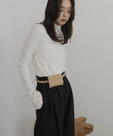 3wayスウェードウエストベルトポーチ