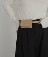 3wayスウェードウエストベルトポーチ