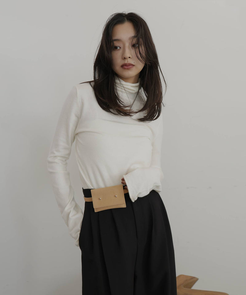 3wayスウェードウエストベルトポーチ