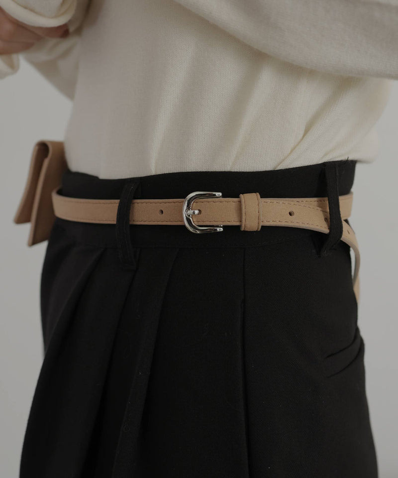 3wayスウェードウエストベルトポーチ