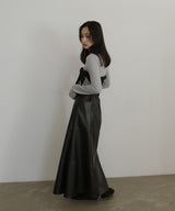 トライアングルニットスカーフ