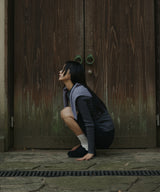 トライアングルニットスカーフ