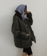 トライアングルニットスカーフ