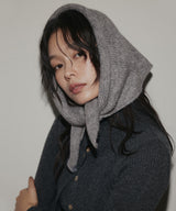 トライアングルニットスカーフ