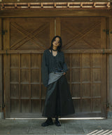 トライアングルニットスカーフ