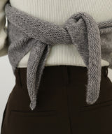 トライアングルニットスカーフ