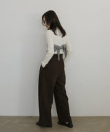 トライアングルニットスカーフ