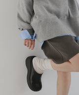 【12月下旬予約商品】ラウンドトゥサボサンダル