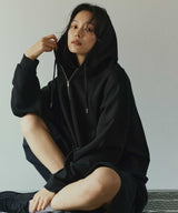 ボンディングダブルジップフーディ