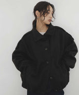 フェイクウールナポレオンコート