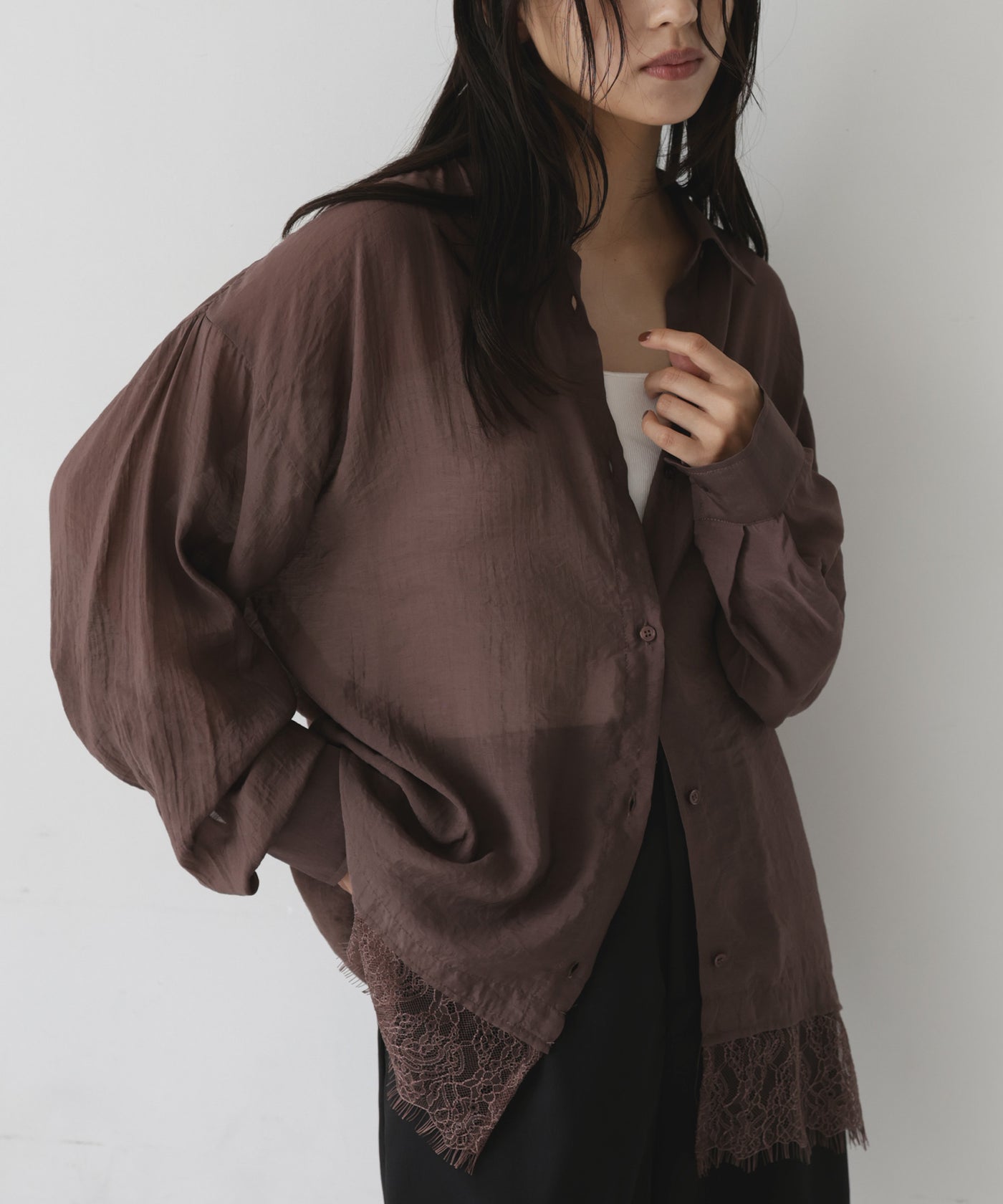 レースドッキングシアーシャツ – hellam